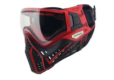 masque VFORCE PROFILER 2.0 THERMAL CLEAR BLACK RED
