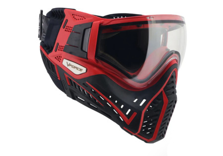 masque VFORCE PROFILER 2.0 THERMAL CLEAR BLACK RED