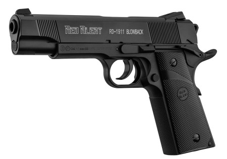 Pack Pistolet 4.5mm (Plomb) RD-1911 BLOWBACK CO2 BK + BIL + CIB + MAL