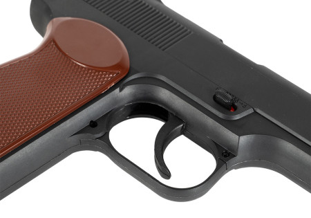 Pistolet 4.5mm (Billes) STETCHKIN APS MAKAROV CO2 BLACK BORNER