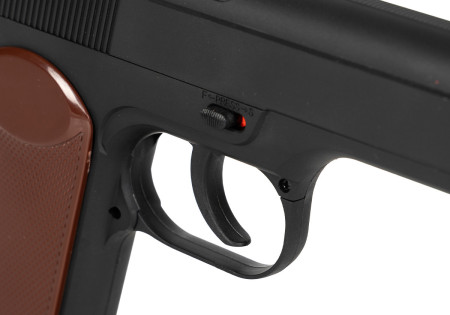 Pistolet 4.5mm (Billes) STETCHKIN APS MAKAROV CO2 BLACK BORNER