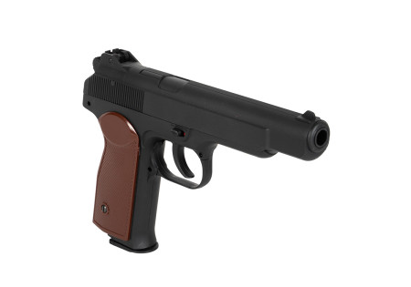 Pistolet 4.5mm (Billes) STETCHKIN APS MAKAROV CO2 BLACK BORNER