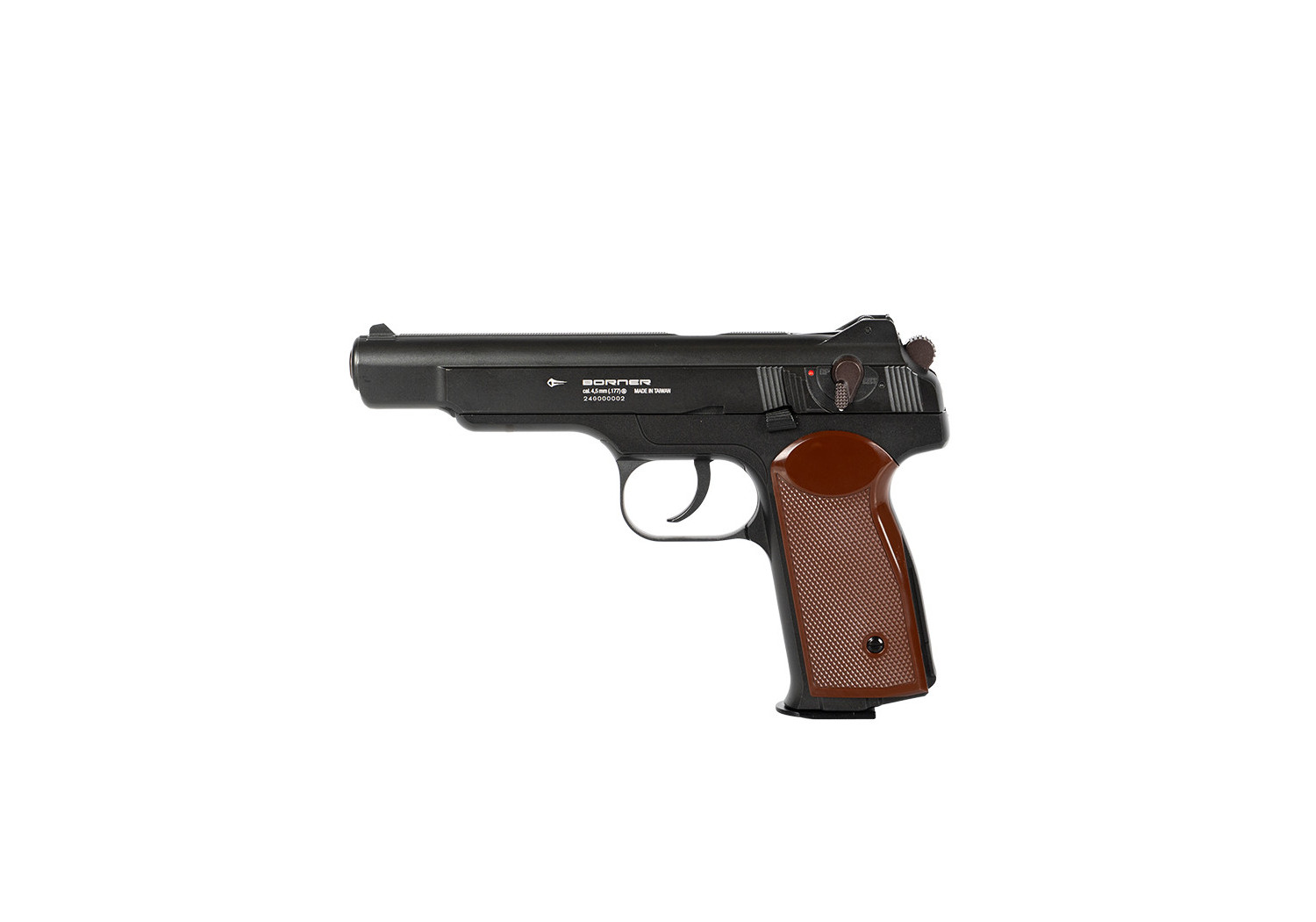 Pistolet 4.5mm (Billes) STETCHKIN APS MAKAROV CO2 FULL METAL BLOWBACK Pistolet 4.5mm (Billes) STETCHKIN APS MAKAROV CO2 FULL METAL BLOWBACK