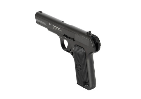 Pistolet 4.5mm (Billes) TOKAREV TT CO2 BLOWBACK FULMETAL BLACK BORNER