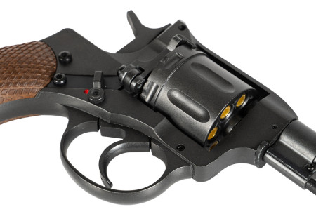 Pistolet 4.5mm (Billes) NAGANT CO2 FULL METAL BLACK BORNER