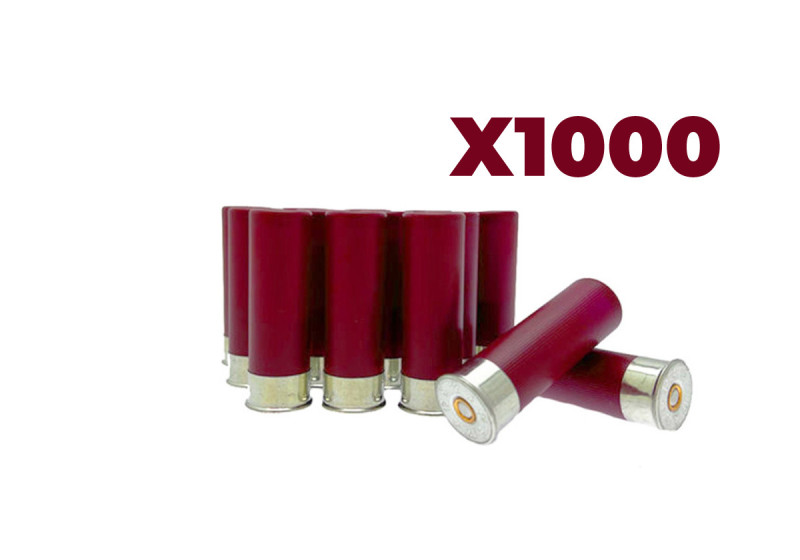 Cartouches CALIBRE 12/70 A BLANC 0.9g BOURRE BIOR V2 TIR FORAIN X1000