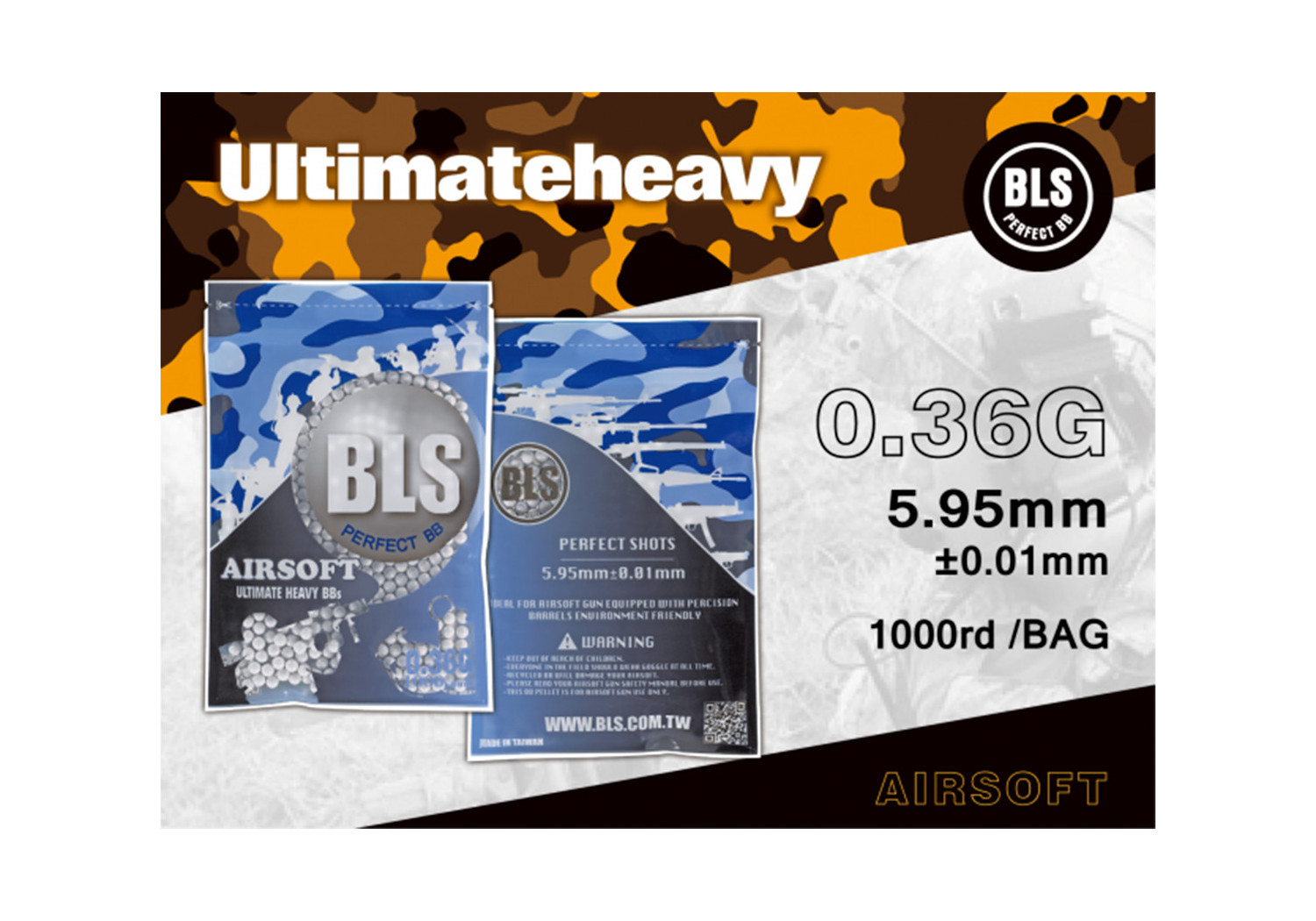 Billes BIO 0.36g SACHET 1000 BILLES BLS