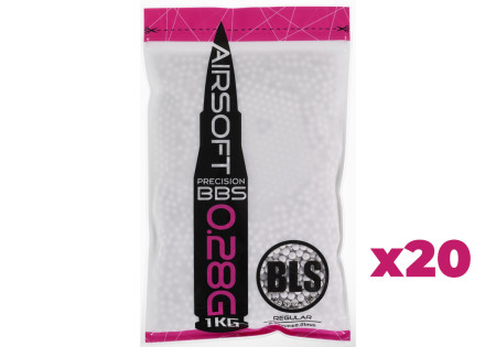 Billes 0.28g SACHET 1KG PRECISION 3750 BILLES BLS X20