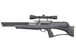 Carabine 5.5mm (Plomb) T-REX BULLPUP PCP (E 19.9J) + LUN 3-9X40 REMIN