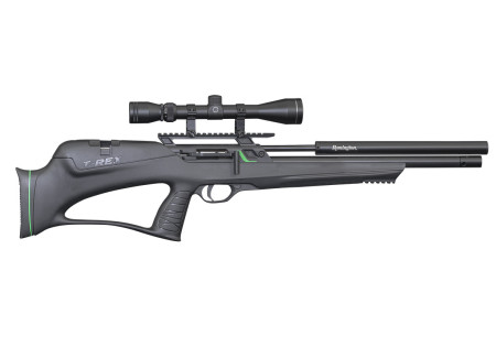 Carabine 5.5mm (Plomb) T-REX BULLPUP PCP (E 19.9J) + LUN 3-9X40 REMIN