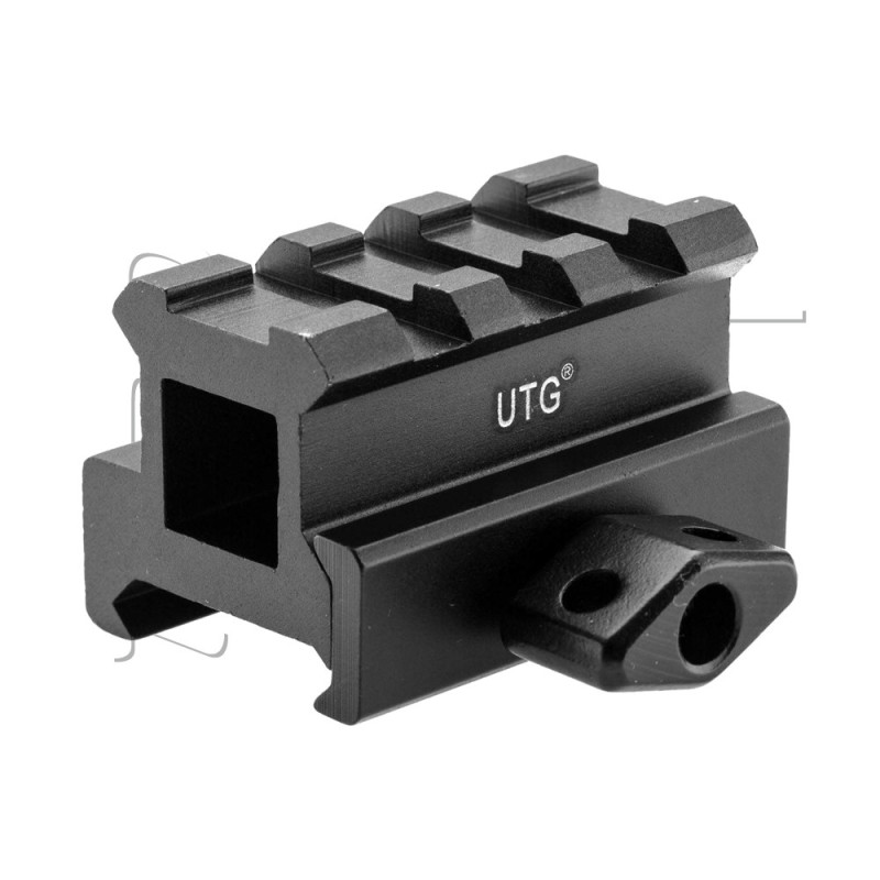 Rail PICATINNY REHAUSSEUR MOYEN 21mm UTG Rail PICATINNY REHAUSSEUR MOYEN 21mm UTG