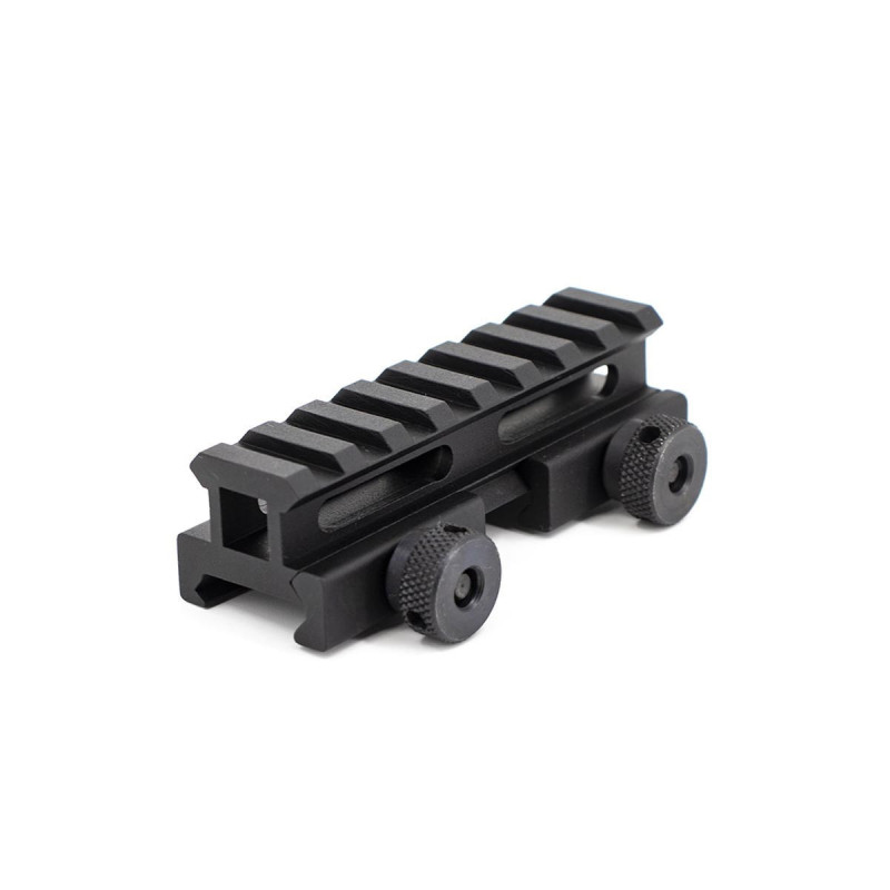 Rail PICATINNY REHAUSSEUR 3/4" MOYEN 8 SLOTS VALKEN