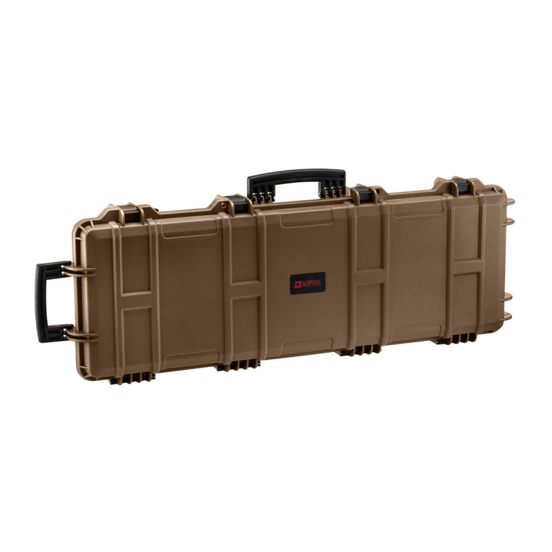 Mallette WATERPROOF 103X33X15 cm AVEC MOUSSE PREDECOUPEE TAN NUPROL