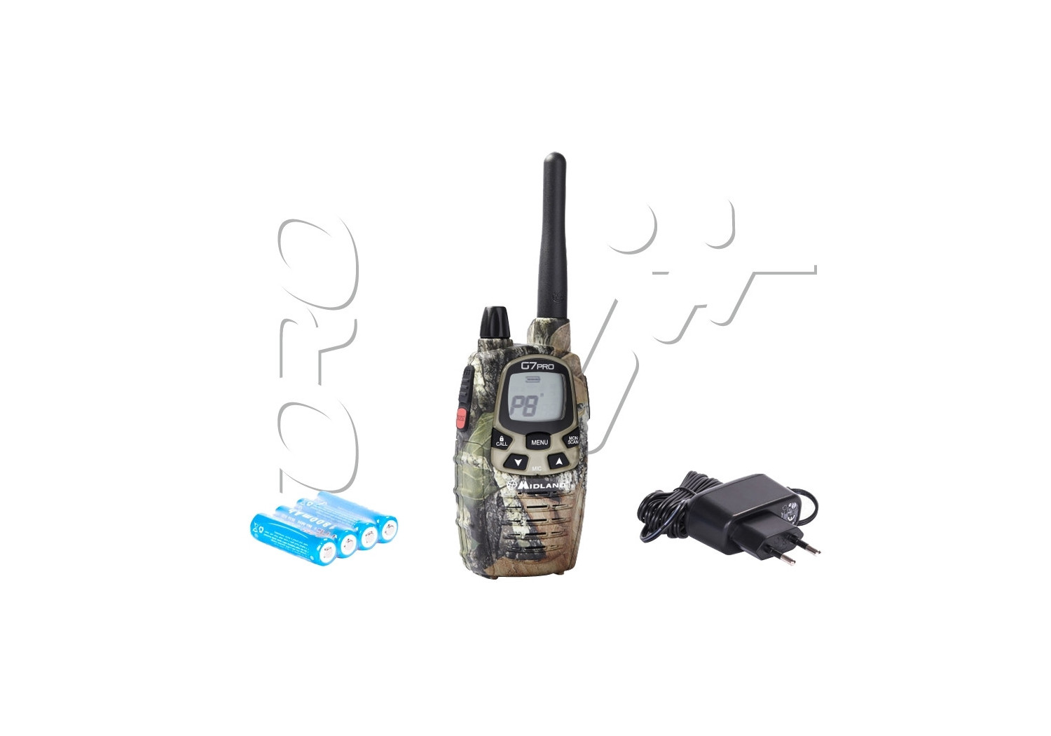 Talkie Walkie G7 PRO MIMETIC CAMO + BATTERIE Talkie Walkie G7 PRO MIMETIC CAMO + BATTERIE