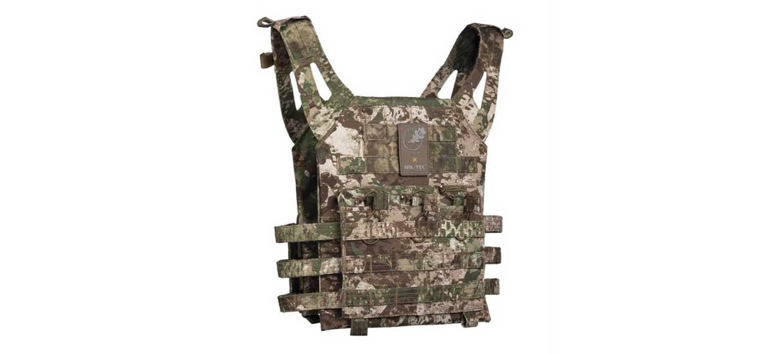 Veste tactique PLATE CARRIER GEN II CAMO WASP Z2 MILTEC