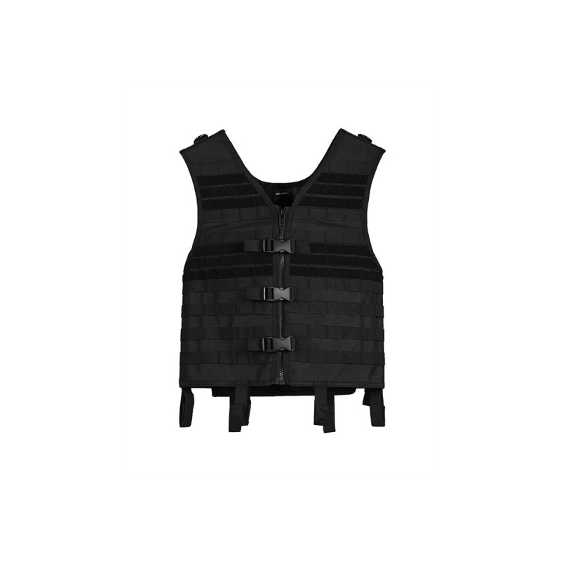 Veste tactique MOLLE CARRIER GEN II BLACK MILTEC