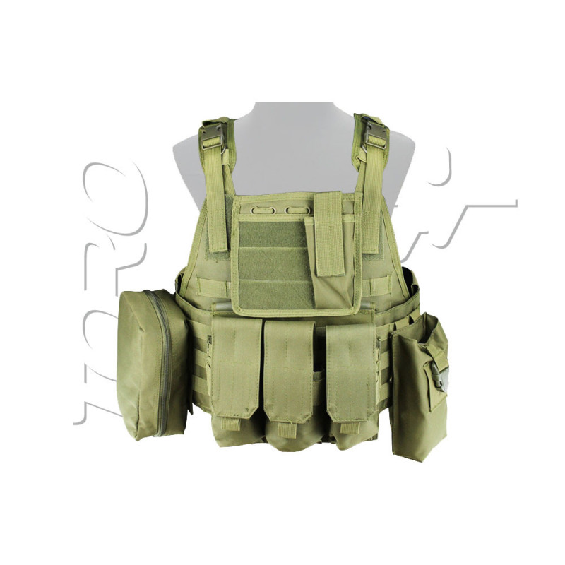 Veste CHEST AVEC POCHES OLIVE S&T