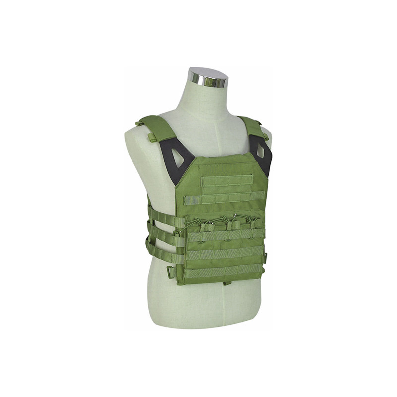Veste PORTE PLAQUE JUMP JPC 900 DENIERS S&T OLIVE