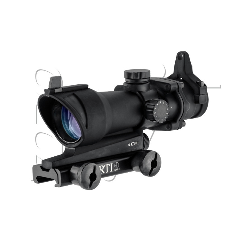 Visée POINT ROUGE ET VERT TYPE ACOG INTENSITE REGLABLE BLACK RTI