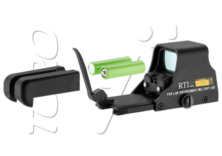 Visée POINT ROUGE ET VERT ADVANCED 552 INTENSITE REGLABLE BLACK RTI