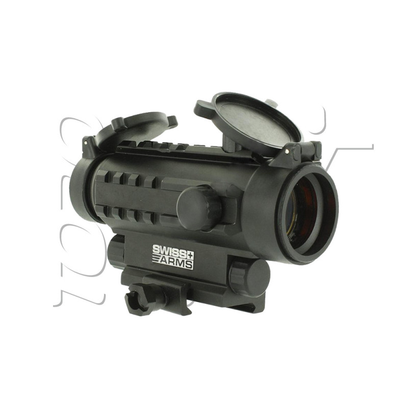 Visée POINT ROUGE MULTI RAILS INTENSITE REGLABLE SWISS ARMS