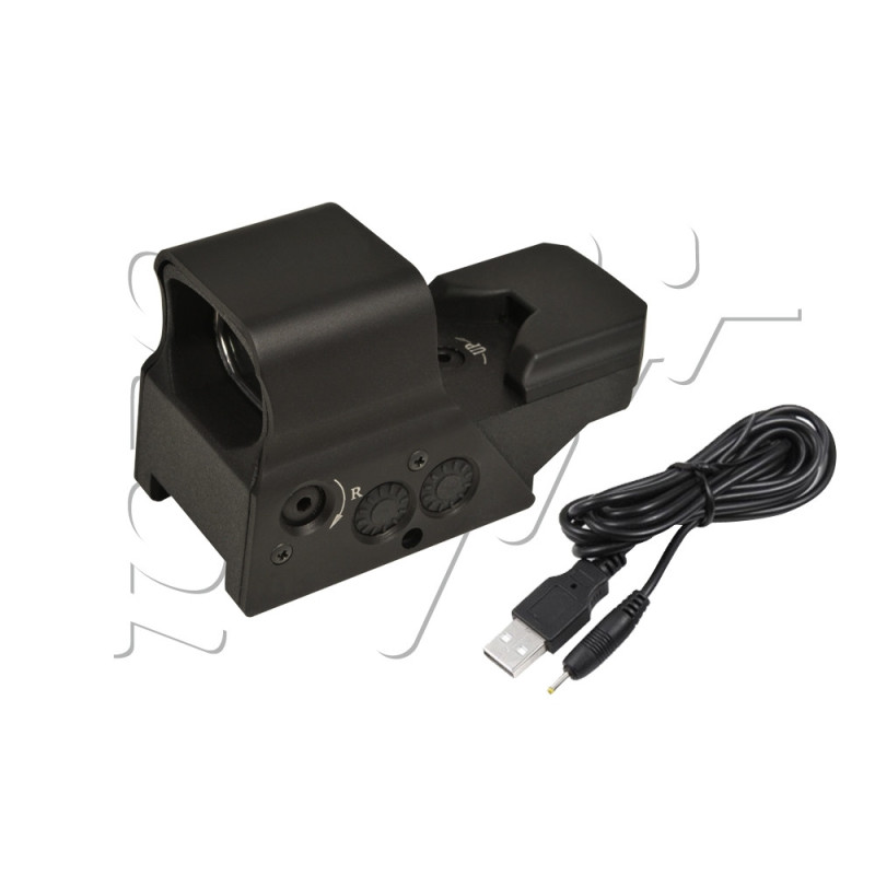 Visée POINT ROUGE MACRO DOT SIGHT RECHARGEABLE SWISS ARMS