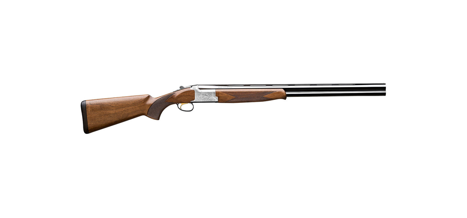 Fusil superposé BROWNING B525 GAME ONE 12M BOIS 71 cm CALIBRE 12/76 DROITIER INV+ - Catégorie C