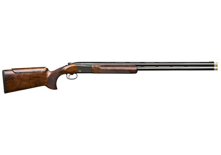 Fusil superposé BROWNING B725 PRO TRAP CROSSE AJUSTABLE BOIS 81 cm CALIBRE 12/70 DROITIER - Catégorie C