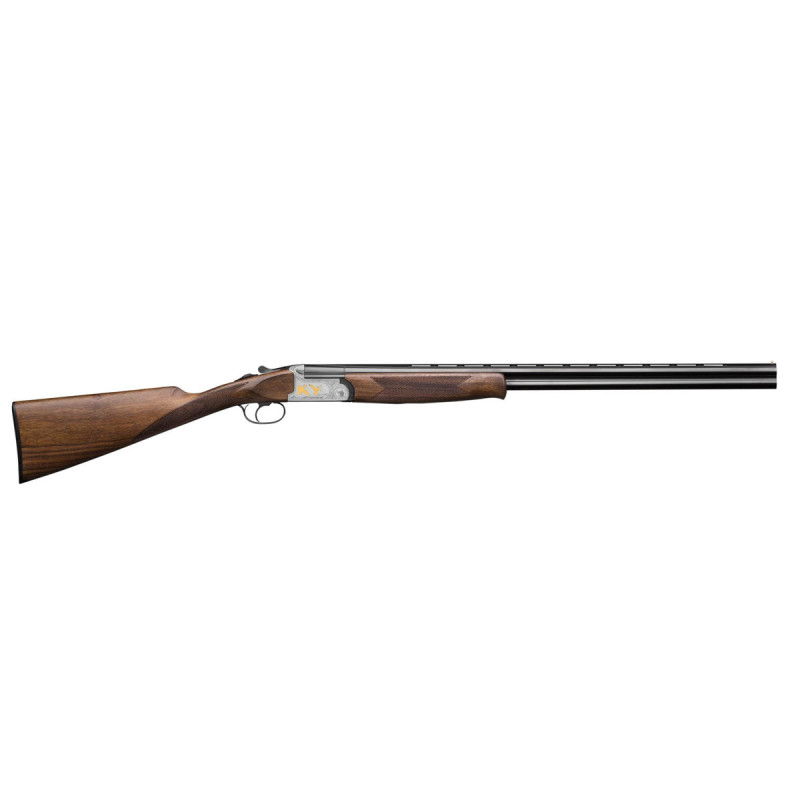 Fusil superposé FAIR CLASSIC ACIER EXTRACTEUR BASCULE SILVER CHOKES FIXES BOIS 71cm DD CALIBRE 20/76 DROITIER  - Catégorie C