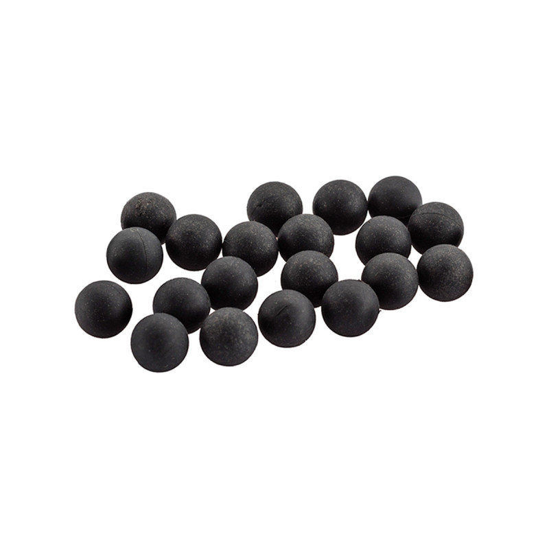 Balles CAOUTCHOUC METAL 18 mm 7,9g COMPATIBLE SAPL BOITE X30