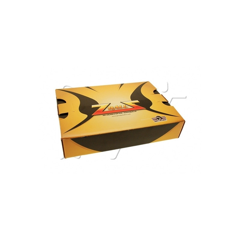 Billes 0.68 CAOUTCHOUC REUTILISABLES ZBALL CARTON X500