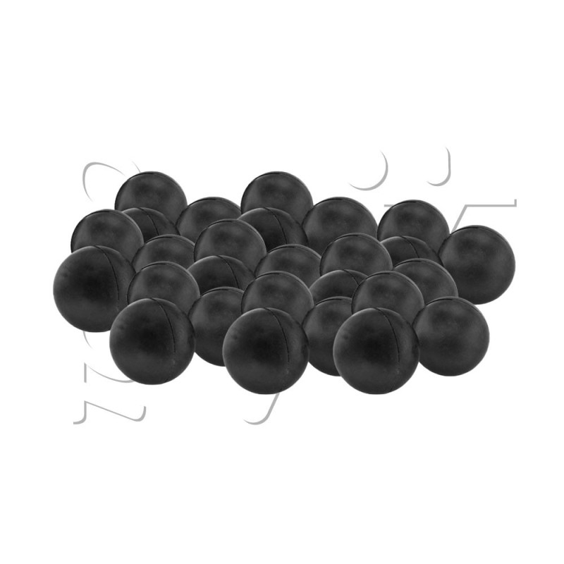 Balles 0.68 CAOUTCHOUC LUBRIFIEES SACHET X100