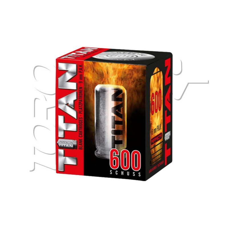 Cartouches 9mm PAK A BLANC TITAN UMAREX X600