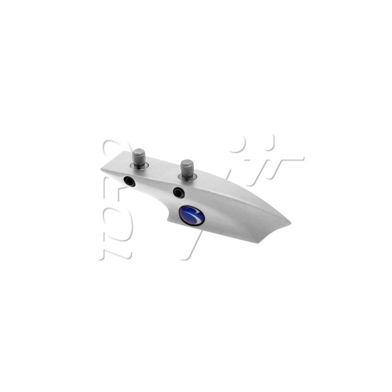 Craddle HORN DROP VIS BOB LONG SILVER MAT