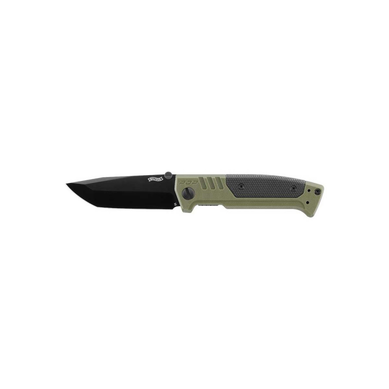 Couteau WALTHER PDP TANTO FOLDER OLIVE UMAREX