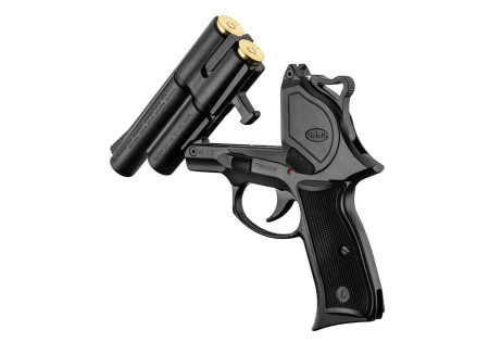 Pistolet DEFENSE 12/50 GC54 DA 2 COUPS BLACK (165 JOULES MAXIMUM) SAPL Catégorie C3