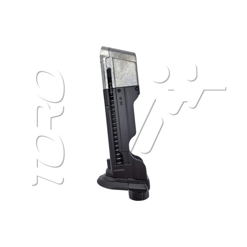 Chargeur DEFENSE 0.43 WALTHER PPQ M2 T4E CAS D'URGENCE CO2 8 COUPS UMAREX