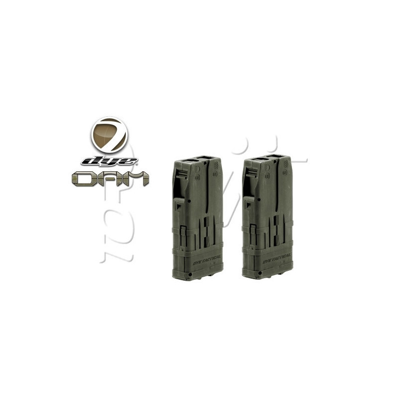 Chargeur DAM DTM 10 BILLES OLIVE X2