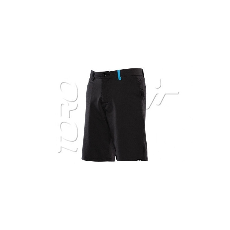 SHORT DYE ACCENT BLACK/TEAL
