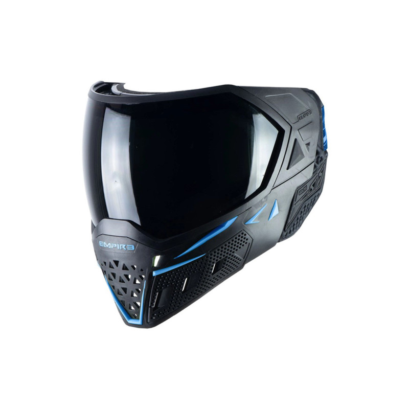 Masque EMPIRE EVS THERMAL BLACK NAVY BLUE ECRAN 2X CLEAR ET NINJA