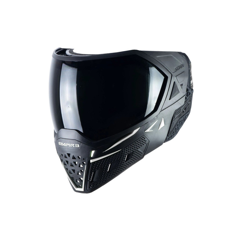 Masque EMPIRE EVS THERMAL BLACK WHITE ECRAN 2X CLEAR ET NINJA