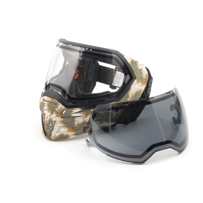 Masque EMPIRE EVS THERMAL LE SEISMIC ECRAN 2X CLEAR ET SMOKE Masque EMPIRE EVS THERMAL LE SEISMIC ECRAN 2X CLEAR ET SMOKE