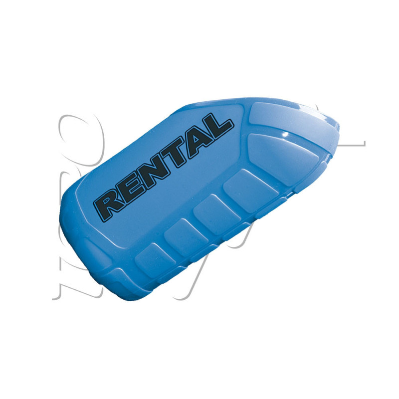 Housse bouteille ALU 0.8L 48Ci RENTAL BLUE EXALT
