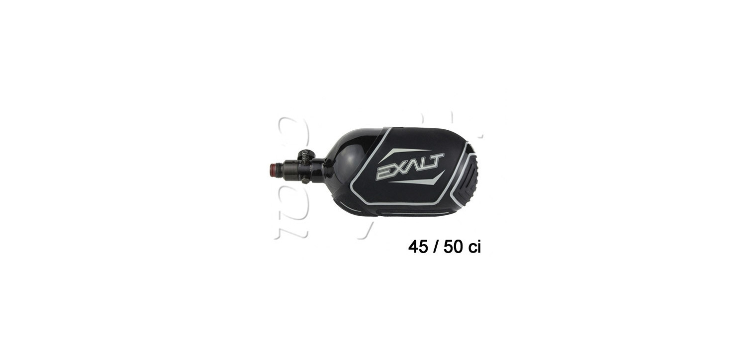 Housse bouteille CARBONE 0.8L 45Ci à 50Ci BLACK GREY EXALT Housse bouteille CARBONE 0.8L 45Ci à 50Ci BLACK GREY EXALT
