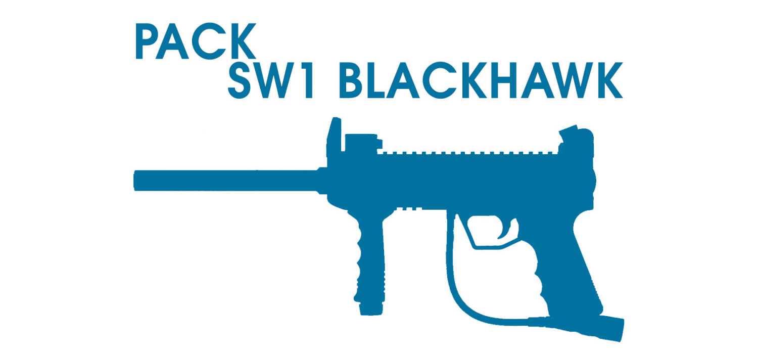 Pack lanceur VALKEN SW1 BLACKHAWK CALIBRE 0.68 + MASQUE + BOUTEILLE + LOADER * Pack lanceur VALKEN SW1 BLACKHAWK CALIBRE 0.68 + MASQUE + BOUTEILLE + LOADER *