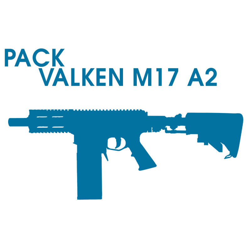Pack lanceur M17 A2 MAGFED VALKEN BY MILSIG BLACK*