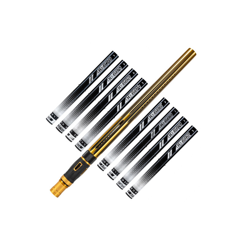 Kit canon LAZR ELITE NOVA 15" COCKER GOLD/BLACK + 8 INSERTS BLACK + MALLETTE HK ARMY