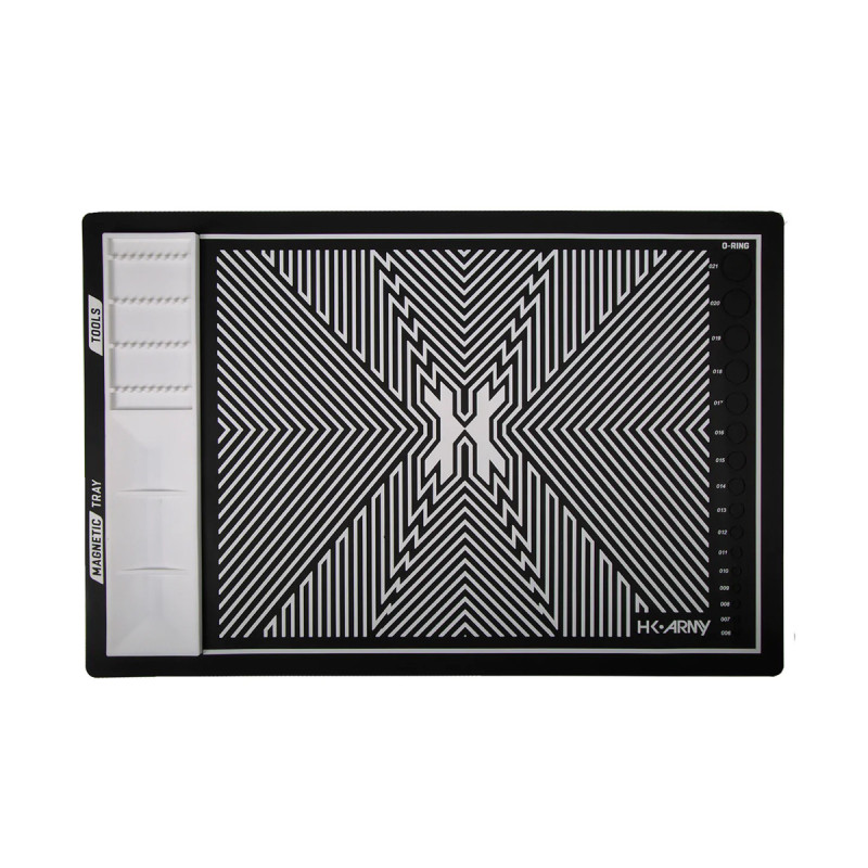 Tapis TECHNICIEN HK ARMY MAGNETIC BLACK/WHITE