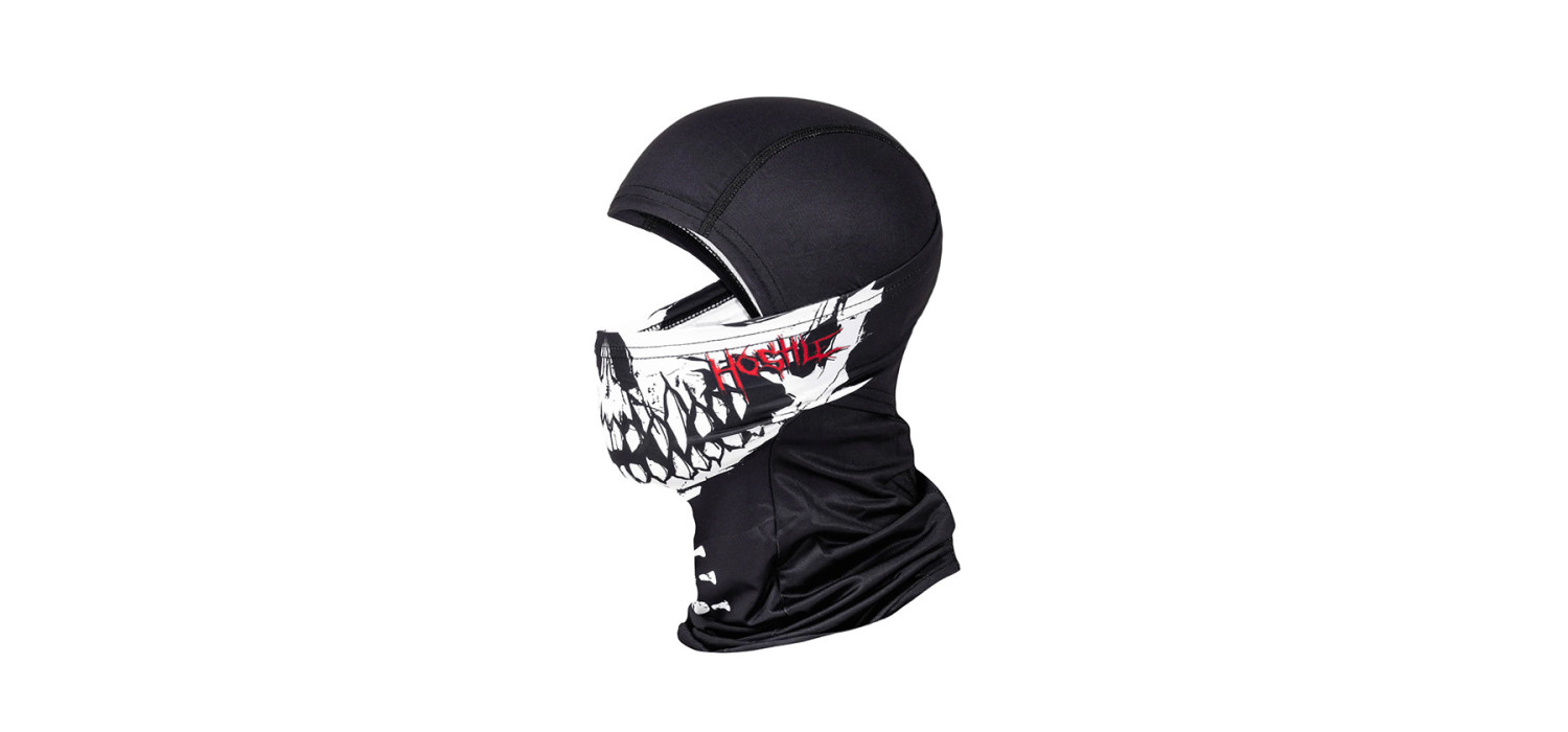 Cagoule 1 TROU HOSTILE BALACLAVA BONES HK ARMY