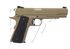 Pistolet 4.5mm (Billes) COLT 1911 MILITARY TAN CO2 SWISS ARMS